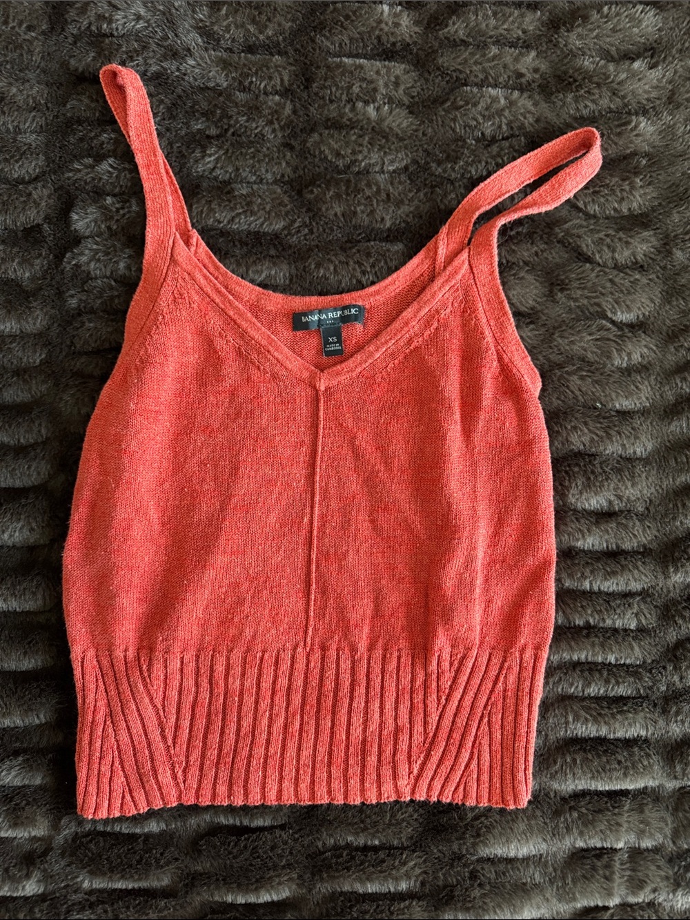 Banana Republic Coral Knit Camisole Tank